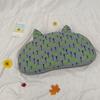 Funda de almohada de orejas de gato de tela gruesa funda de almohada de dibujos animados para niños y adultos funda de almohada comercio electrónico ventas en vivo en línea funda de almohada de algodón puesto de exposición