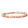 Pulseira de ágata de pedra natural de 4 mm da Amazon Cross-border Explosions Simples Joker Energy Charm Girl Mini Pulseira