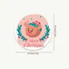 Porta-copos Acrílico Exquisito Criativo Isolado Série Natal Utensílios de Cozinha e Jantar Porta-copos de Chá Anti-Escaldante e Resistente a Altas Temperaturas