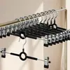 Nuevo Colgador de Pantalones con Pinzas Lisas para Pantalones, una Solución de Almacenamiento para Colgar Pantalones, un Colgador Especial para Secar Ropa para Apilar Faldas, con Pinzas Antideslizantes para Uso en el Hogar