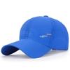 Nova Touca de Secagem Rápida Masculina de Verão Casual Respirável Perfurada Chapéu de Sol Esportivo Feminino Malha Fina Boné de Beisebol