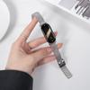 La Serie Colección Plata es Adecuada para Xiaomi Mi Band 9/10 Metal Acero Inoxidable 8/9Pro Correas Redmi Watch5/6