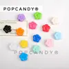 Cuentas de Flor Pequeña de Acrílico con Agujero Recto Materiales Hechos a Mano DIY Colgante para Cadena de Teléfono Bolso Llavero Cuentas Sueltas Accesorios de Joyería