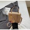 Bolso Texket de Color Contrastante de Nicho Bolso Pequeño para Mujer 2025 Nuevo Moderno Moda Versátil Casual Bolso de Hombro Cruzado