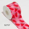 Fita de transferência térmica fita de impressão de desenhos animados fita de impressão fita de transferência térmica flor DIY ribbon roll