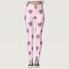 Explosiones Transfronterizas Día de San Valentín Europeo y Americano 2024 Nuevos Leggings Casuales Adelgazantes de Corte Slim para Mujer con Estampado Digital Personalizado