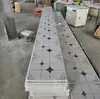 Gusset de Teto Plástico Longo de PVC Engenharia Atacado Instalação Rápida Teto Banheiro Decoração Material Placa Quadrada Teto