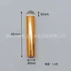 Pincel de Silicone Líquido Q-Elástico para Lábios com Ponta Redonda para Esfumar, Mini Pincel de Silicone Conveniente para Batom e Gloss Labial e Maçã do Rosto