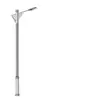 Luces Solares para Paisajismo, Farolas Solares para Patio, Luces Solares para Césped de Jardín, Antorchas Solares Decorativas para Paisajismo, Postes Solares con Patrones Estilo Chino