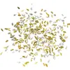 Decorações de Nail Art Tendência Novas em Zircônia Navete Dourada, Strass Brilhantes em Formato de Espiga de Trigo e Gota d'Água, Strass de Unha de Alto Brilho