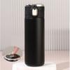 Vaso de agua simple de alto valor para niña, termo inteligente con batería reemplazable, portátil de acero inoxidable, vaso térmico de rebote