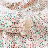 Vestido Floral de Princesa para Bebé Estilo Primavera y Otoño, Vestido de Manga Larga para Niñas Bebés para Salir, Vestido de Bebé con Certificación de Seguridad Clase A