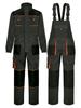 Macacão de Trabalho Durável de Manga Longa Masculino para Manutenção de Fábrica Automotiva, Conjunto de Uniforme de Trabalho com Múltiplos Bolsos para Comércio Exterior
