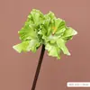 Clívia Artificial de PU de Alta Qualidade, Amarílis de Haste Única, Flores Vintage para Casamento, Adereços de Fotografia, Decoração de Casa, Flores Artificiais