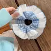 Nuevo Diseño Coreano de Nicho Hecho a Mano Encaje Plisado Encaje Banda para el Cabello Doble Capa Intestino Grande para el Cabello Accesorios para el Cabello