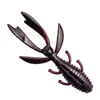 Cebo Suave de Camarón Flotante, Camarón de Ocho Patas, Gusano Suave Pequeño Tipo Camarón, Anzuelo con Cabeza de Plomo, Señuelo de Micro-Pesca para Black Bass en Pozos Negros