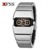 Sanda Comercio Exterior Más Vendido Reloj de Cuarzo Milenio Y2K Moda Luminoso Reloj para Hombre Impermeable Correa de Armadura Multisección Reloj de Pulsera