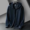 Biluo Fuguang 2026 Primavera Otoño Sudadera con Cremallera y Capucha para Hombre Corte Holgado Venta al por Mayor