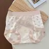 Calcinha Feminina de Renda Floral Lyocell 10A Antibacteriana com Forro de Seda Cintura Alta Respirável Modeladora de Barriga
