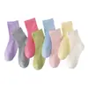 Calcetines de Verano Finos para Niños Transpirables de Malla de Algodón para Niños Calcetines 100% Algodón para Niños y Niñas Estudiantes Calcetines Absorbentes de Sudor y Resistentes al Olor
