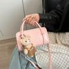 Bolso de mano de moda para mujer, estilo coreano, 2025, pequeño, cuadrado, combinable, bandolera de hombro.