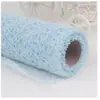 Materiais Decorativos para Jardim de Infância Malha Recortada Embalagem de Rosa Artesanal Malha para Buquê Fundo de Malha Cacheado DIY Jacquard Espesso