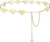 Adornos Transfronterizos Europeos y Americanos Cadena de Cintura Retro en Forma de Corazón para Mujer Moda Versátil Cinturón de Cadena Metálica para Combinar con Suéteres En Stock Venta al por Mayor
