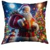 Fronteira da Amazon Nova Capa de Almofada de Natal Decoração de Casa Sofá Capa de Almofada Estampada Capa de Almofada de Natal