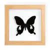 Decoración de Vestíbulo Marco de Fotos de Animales Insectos Raros Mariposa Olvida-La-Preocupación Espécimen de Mariposa Real Pintura Decorativa de Fondo para Mujeres