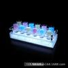 Bar patrón de hielo copa de cóctel acrílica emisora de luz portavasos ktv espectáculo nocturno portavasos Sello de hielo de champán portavasos de copa bala