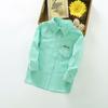 Camisa infantil outono nova camisa de menino fábrica direta primavera e outono infantil versátil manga longa