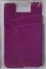 Funda para Tarjeta de Silicona 3M de Doble Capa para Teléfono Móvil, Adhesivo Trasero Multicapa, Adhesivo para Tarjeta, Funda para Tarjeta de Autobús, Bancaria, Tráfico, Impresión a Color