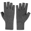 Luvas de Pressão Antiderrapantes de Silicone para Dispensar, Macias e Respiráveis, para Desconforto no Pulso, Protetor de Tendão de Meio Dedo, Luvas de Mãe