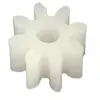 Engranaje de Plástico Módulo 0.8 8/9/10/114 Dientes Agujero de 2 mm Juguete de Gusano Piezas de Transmisión DIY