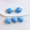 Tortuga esmaltada tortuga pequeña cerámica cuentas sueltas con cuentas DIY dibujos animados pulsera colgante collar accesorios al por mayor