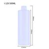 Venta al por mayor de botellas de plástico extruido de PE de 50 ml, pegamento de gota horizontal en el hombro, embalaje transparente, botellas de líquido selladas