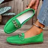 Zapatos de Frijol Estilo Pequeño Lujo para Mujer 2026 Primavera/Otoño Nuevos Estilo Coreano Punta Redonda Boca Baja Tacón Bajo Suela Plana Cómodos Casual Zapatos Individuales