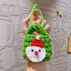 Bolsas Artesanais, Sacolas de Presente de Natal, Pequenos Pingentes, Lembranças Embaladas, Chaveiros, Enfeites para Árvore de Natal Atacado