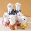 Bolsa de Brinquedo de Pelúcia de Alpaca Fofa Decoração de Brinquedo de Pelúcia Chaveiro Decoração de Boneca de Pelúcia Pingente