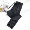 Pantalones de seda helada para el sol 2026 verano nuevo para mujer transpirables elásticos de secado rápido para correr deportes pantalones casuales de pareja para hombre
