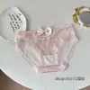 Nuevas bragas sexys de satén con lazo grande estilo francés para mujer, verano finas, malla de chica pura, cintura media con encaje