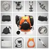 144 Piezas de Motocultivador Motor de Gasolina de Cuatro Tiempos Cilindro Pistón Cárter Arrancador de Cuerda Biela Filtro de Aire Engranaje del Árbol de Levas