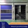 Porta de enrolar rápida Porta de enrolar PVC Porta rápida industrial Porta de isolamento para oficina Porta de elevação automática Porta de indução para garagem
