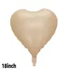 Globo Flotante de Película de Aluminio con Forma de Corazón y Estrella de Cinco Puntas de 18 Pulgadas Decoración para Actividad de Fiesta Festival de Bodas Nochevieja