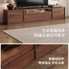 Mueble de TV estilo vintage 2026 modelo nuevo, engrosado, para apartamentos pequeños, mueble de almacenamiento de pie integrado, juego de mesa de centro para sala de estar en casa