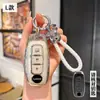 Para Juego de Llaves Dongfeng Nissan Sylphy Qashai Teana Qijun Qida Jinke Bluebird Loulan Carcasa de Coche Hebilla Bolsa