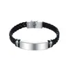 Artículos de Moda Populares Transfronterizos Europeos y Americanos: Pulseras de Acero Inoxidable Personalizadas para Hombre, Elegantes y Sencillas, Varios Estilos de Pulseras a Juego