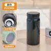 Taza de agua portátil de estilo simple y fresco para hombres y mujeres, mini taza termo de 200 ml, taza de bolsillo de acero inoxidable 304 al vacío para oficina