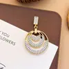 Colgante Transfronterizo Más Vendido Colgante de Girasol para Mujer Estilo Corte Francés Moda Nicho Accesorios de Joyería DIY para Mujeres