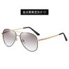 Moda clásica película Marina gafas de sol para hombre que cambian de color aluminio magnesio acero inoxidable gafas de sol inteligentes fotosensibles que cambian de color al por mayor